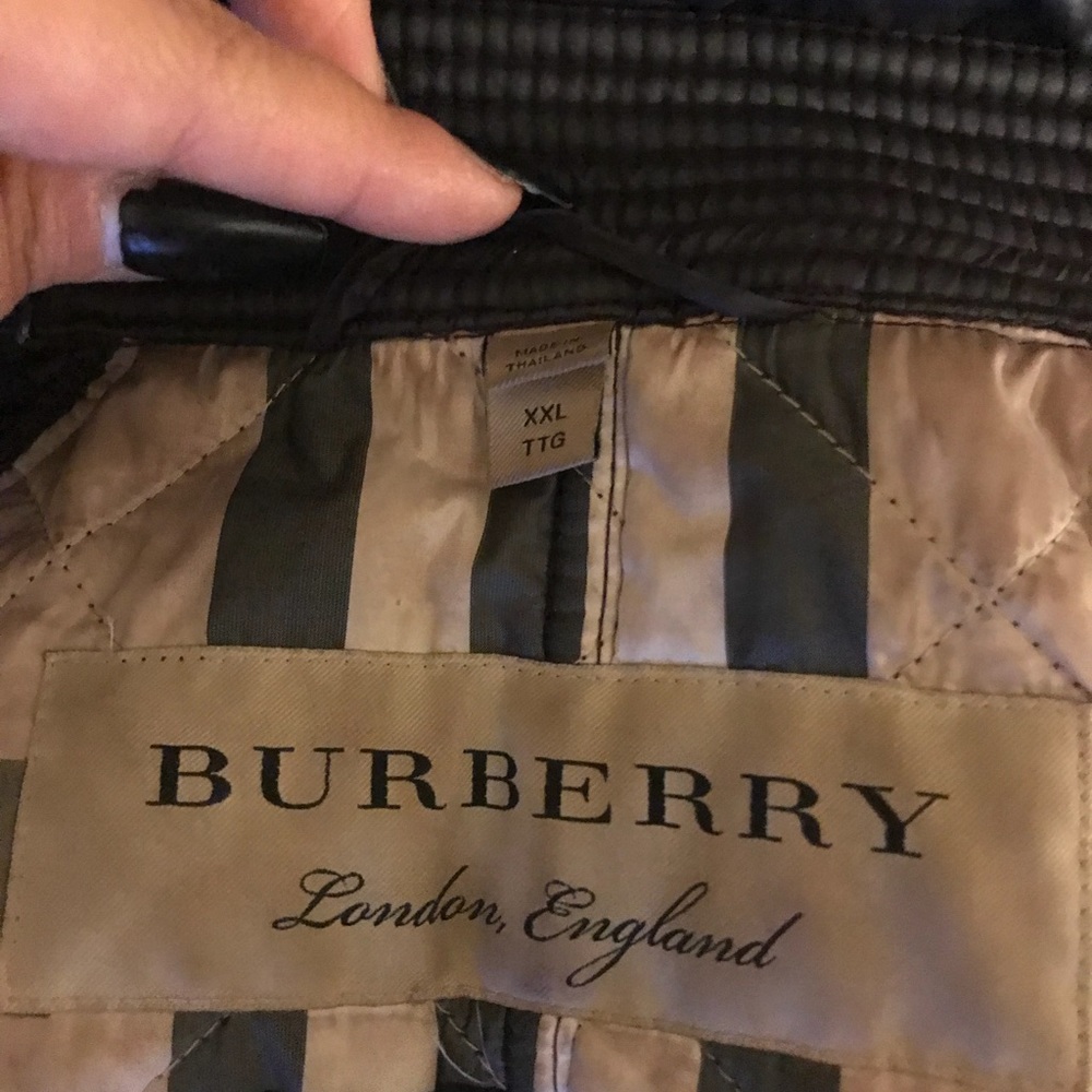 Burberry coat authentic